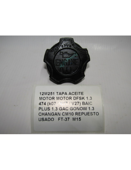 Tapa Aceite Motor Dfsk K K V Baic Plus Gac