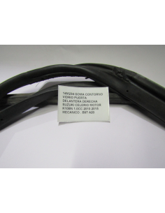 GOMA CONTORNO VIDRIO PUERTA...