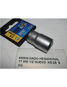 DADO HEGANONAL 17 MM 1/2