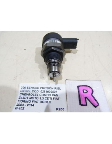 SENSOR PRESIÓN RIEL DIESEL COD:...