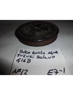 Polea bomba agua Suzuki Baleno G16B