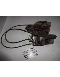 Chapa cierre puerta trasera derecha RH  Daihatsu terios 2009