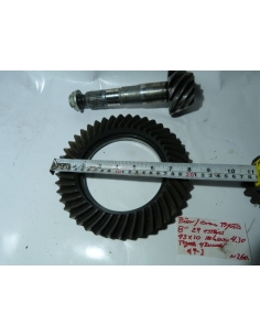 Piñon y corona trasero Toyota 4Runner 43x10 relacion 4.3 8" 29 estrias 