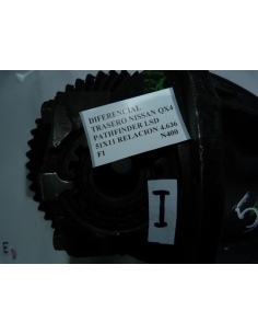 Diferencial Trasero Nissan QX4 Pathfinder LSD 51X11  Relacion 4.636  