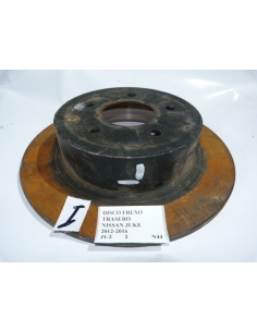 Disco Freno Trasero Nissan Juke 2012 - 2016 