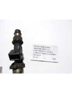 Inyector Z16SE Motor Opel 1.6 Chevrolet Astra Corsa Combo PickUp 