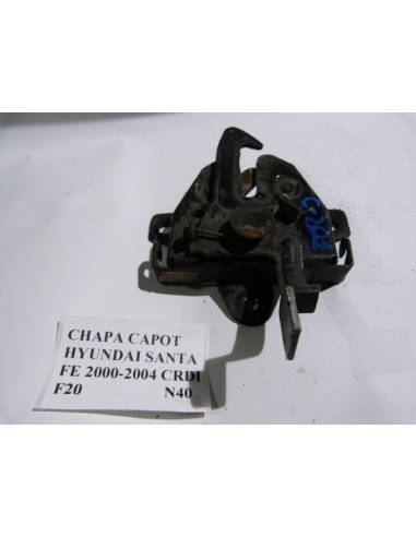 Chapa Capot Hyundai Santa Fe 2000 - 2004 CRDI 