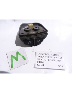 Control radio volante mode mute Hyundai Santa Fe 2000 - 2004 CRDI 