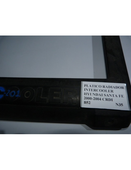 Plastico radiador intercooler Hyundai Santa Fe 2000 - 2004 CRDI 