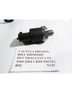 Valvula riel presion 0281002405 Hyundai Santa Fe 2000 - 2004 CRDI Diesel 