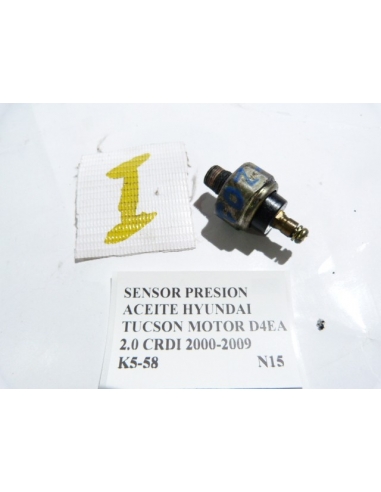 Sensor presion aceite Hyundai Tucson Motor D4EA 2.0 CRDI 2000 - 2009 