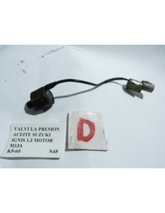 Valvula presion aceite Suzuki Ignis 1.3 Motor M13A 