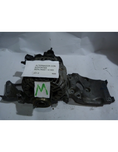 Alternador con soportes Citroen Berlingo 1.6 HDI 