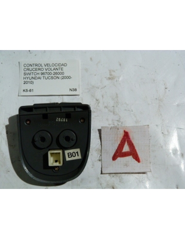 Control velocidad crucero volante switch 96700 - 26000 Hyundai Tucson 2000 - 2010 