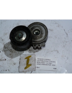 Base rodamiento tensor correa distribucion Citroen Berlingo 1.9 1997 - 2008 DW8 motor 10DX