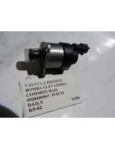 Valvula presion bomba elevadora Common Rail 0928400567 Iveco Daily 