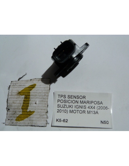 TPS sensor posicion mariposa Suzuki Ignis 4x4 2006 - 2010 motor M13A