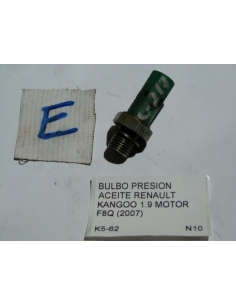 Bulbo presion aceite Renault Kangoo 1.9 motor F8Q 2007 