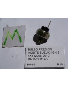 Bulbo presion aceite Suzuki Ignis 4x4 2006 - 2010 motor M13A 