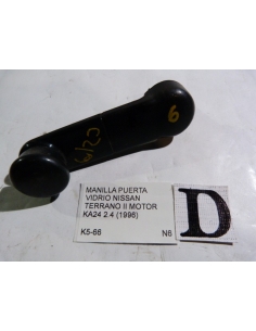 Manilla puerta vidrios Nissan Terrano II motor K424 2.4 1996 