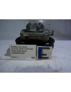 Bomba de agua Suzuki Swift motor M15A segunda generacion 