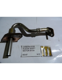 Cañeria EGR Suzuki Swift motor M15A 2006 - 2010 