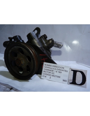Bomba direccion hidraulica Daihatsu Charade 1.6 16V motor HC codigo: 8X27068