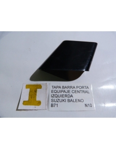 Tapa barra porta equipaje central izquierda Suzuki Baleno 