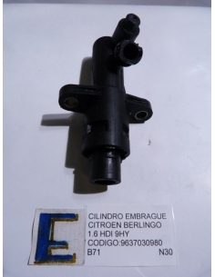 Cilindro Embrague Citroen Berlingo 1.6 HDI 9HY Codigo: 9637030980