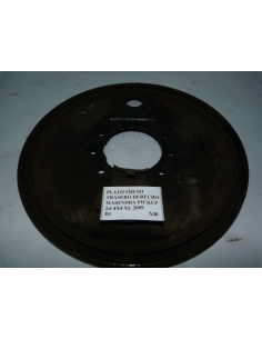 Plato freno trasero derecho Mahindra Pick Up 2.6 4x4 XL 2009