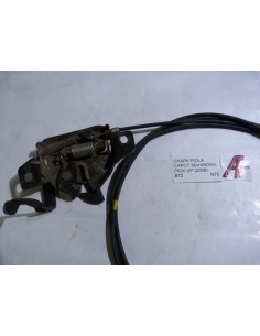 Chapa piola capot Mahindra Pick Up 2008 