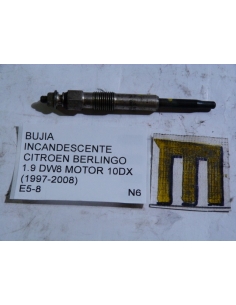 Bujia incandescente Citroen Berlingo 1.9 DW8 Motor 10DX 1997 - 2008 