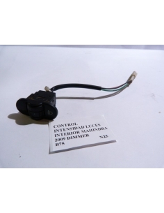 Control intensidad luces interior Mahindra 2009 Dimmer 