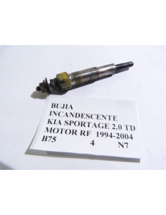 Bujia incandescente Kia Sportage 2.0 TD motor RF 1994 - 2004 