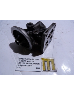 Base porta filtro aceite motor Land Rover Freelander 1.8 2000 - 2007 