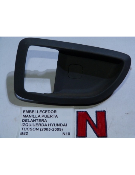 Embellecedor manilla puerta delantera izquierda Hyundai Tucson 2005 - 2009 