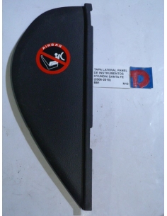 Tapa lateral panel instrumentos tablero Hyundai Santa Fe 2006 - 2010 