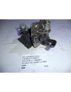 Picaporte guia cierre puerta trasera Citroen Xsara Picasso 1.6 HDI 2008 