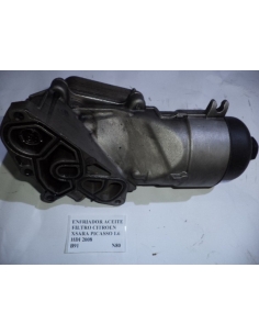 Enfriador aceite filtro Citroen Xsara Picasso 1.6 HDI 2008 