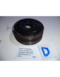 Polea bomba agua Daihatsu Terios 2000 - 2006 motor K3 1-3 