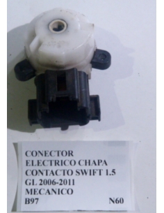 Conector electrico chapa contacto Swift 1.5 GL 2006 - 2011 mecanico