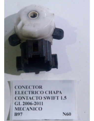 Conector electrico chapa contacto Swift 1.5 GL 2006 - 2011 mecanico