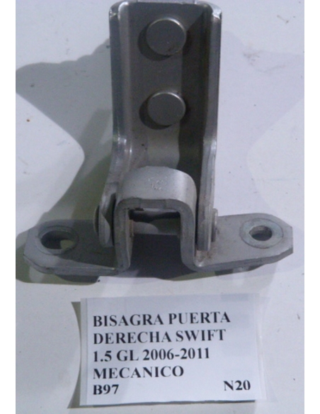 Bisagra superior puerta derecha Suzuki Swift 1.5 GL 2006 - 2011