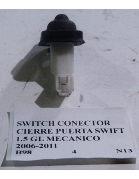 Switch conector cierre puerta Suzuki Swift 1.5 GL 2006 - 2011 mecanico