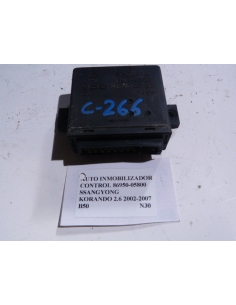 Control auto inmobilizador codigo 86950-05800 Ssangyong Korando 2.9  2002 - 2007