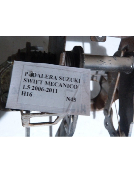 Pedalera Suzuki Swift mecanico 1.5 GL 2006 - 2011 