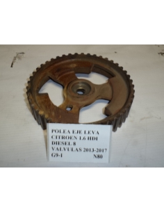 Polea eje leva Citroen 1.6 HDI Diesel 8 Valvulas 2013 - 2017