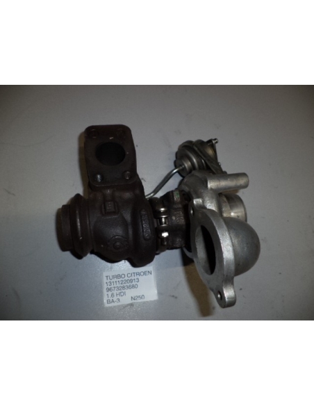 Turbo Citroen Codigo 13111220913 9673283680 Motor 1.6 HDI 