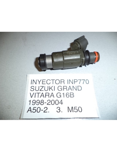 Inyector Suzuki Grand Vitara motor G16B 1998 - 2004 codigo INP770