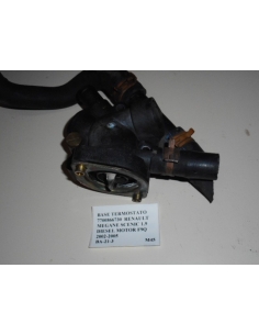 Base termostato 7700866730 Renault Megane Scenic 1.9 Diesel Motor F9Q 2002 - 2005 